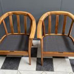 Set Of Two Wilhem Knoll Chairs 1960S thumbnail 12