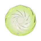 Xxl Fruitschaal Val Saint Lambert Kristal Limoen Groen 40cm thumbnail 13