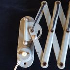 Schaarlamp - Industrieel - Wandlamp - Grijs - Metaal - 1950/1960 thumbnail 4