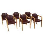 Set Van 6 Vintage Design Stoelen Dolmas Kembo Jb Meijer Jaren 80 thumbnail 2