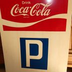 Coca-Cola Parking Reclamebord Uit 1970 thumbnail 5