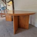 Vintage Massief Houten Uitschuifbare Eettafel Xl Design thumbnail 9