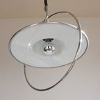 Silver Saturn Ceiling Lamp, Space Age 1970S thumbnail 14