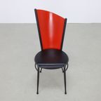 4X Postmoderne Eetkamerstoel In Memphis Style, 1980S thumbnail 7
