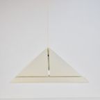 Vintage Hanglamp Dijkstra Lamp Metaal Pyramide 1970 Vierkant thumbnail 15