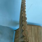 Rattan Vintage Eetkamerstoelen Unieke Set Van 6 thumbnail 10
