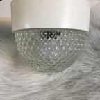 Vintage Plafondlamp Glas Rond thumbnail 4