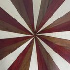 Art Deco Stijl Tafel Met Verschillende Soorten Ingelegd Hout thumbnail 20