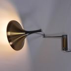 Wandlamp, Trompetmodel Door Louis Kalff Voor Philips, Jaren 60 thumbnail 11