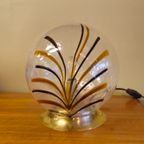 Vintage Murano Tafellamp Bureaulamp Tafel Lamp Messing thumbnail 8