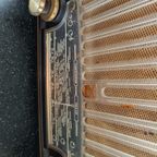 Antieke Radio Philips Bakelieten Buizenradio Bx230U - 1953/4 thumbnail 4