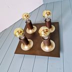Koperen Plafondlamp, Space Age, Cosack Leuchten, 1970 thumbnail 20