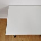 Vintage Tv Tafel, Bijzettafel, Roltafel, Bijzettafeltje thumbnail 10