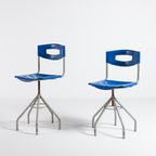 Vintage Industrial Stools thumbnail 5