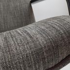 Artifort Draaifauteuil Grijs Bruin F154 Vintage Bureaustoel thumbnail 3