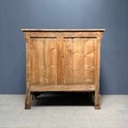 Sleetse Brocante Beige Commode Kast thumbnail 15