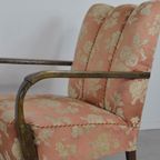 1950’S Swedish Modern Set Of 2 Sculptural Armchairs thumbnail 7