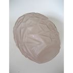 Glazen Art Deco Vaas Lichtpaars thumbnail 6