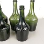 6 Antieke Benedictin Flessen 19E Eeuw thumbnail 3