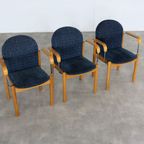 Vintage Stoelen | Armchairs | Kinnarps | Zweden thumbnail 4