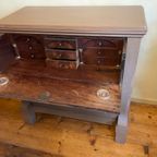 Bureau Schrijfbureau Met Laden Secretaire Hollands Antiek thumbnail 6