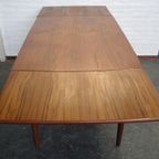 Uitschuifbare Eettafel Jaren '60 Scandinavisch thumbnail 2