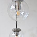 Raak Cascade Hanglamp Met 5 Bollampen Met Handblaasdecor thumbnail 2