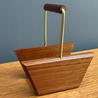 Teak Napkin Holder 1960S thumbnail 4