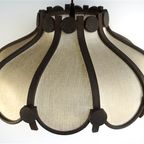 Vintage Hanglamp, Houten Frame thumbnail 4