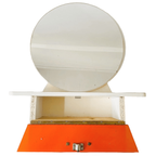 Vintage Kapspiegel Hang Oranje Retro 1970’s thumbnail 4