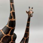 Set Vintage Houten Giraffen thumbnail 10