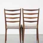 Set Van 4 Vintage Teakhouten Pastoe Cees Braakman Jaren ’60 Design Eetkamerstoelen thumbnail 5