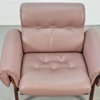 Vintage Coja Bank & Fauteuil Zweden '70 Leer Palissander thumbnail 10