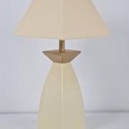 Vintage Tafellamp Lampes D'Albert Frankrijk '70 Regency Goud thumbnail 11