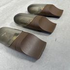 3x Vintage ‘smoked Glass’ Muurlamp – Hans Popp thumbnail 5