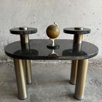 Memphis Marble Inox Coffee Table thumbnail 2