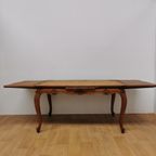 Vintage Landelijke Eettafel Eetkamertafel Tafel Uitschuifbaar 404 thumbnail 17