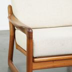 Prachtige Vintage Deens Design Fauteuil Uit De Jaren ’60 Van Arne Wahl Voor Komfort thumbnail 10