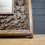 Italian Distressed Oak Mirror thumbnail 7