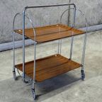 Opvouwbare Serveerwagen Trolley Bremshey & Co 1970s thumbnail 7