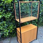 Vintage Ikea Niklas Wandmeubel Vitrinekast Jaren 80 thumbnail 5