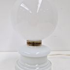 Vintage Opaline Glass Table Light, 1970S thumbnail 6