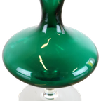 Vintage Groen Glazen Solifleur Vaasje thumbnail 3