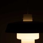 Geel Wit Space-Age Hanglamp - Reliving thumbnail 6