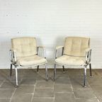 Originele Artifort Vintage Fauteuils – Iconisch Mid-Century Design thumbnail 2
