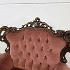 Vintage Barok Fauteuil / Éénzit / Retro Stoel thumbnail 13