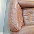 Set 2 De Sede Ds 101 Fauteuils Leer Fauteuil ’70 Nekleer thumbnail 15