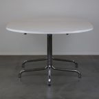 Vintage Eettafel/ Coulissetafel Van Thonet, Tijdloos Modern Design Jaren ’60. thumbnail 4