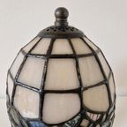 Vintage Glas In Lood Lampje Tiffany Stijl Lamp Schemerlamp thumbnail 6