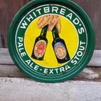 Antiek Emaille Bierplateau/Dienblad Van Whitbread’S Bier🍺 thumbnail 2